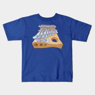 Thumb piano Kids T-Shirt